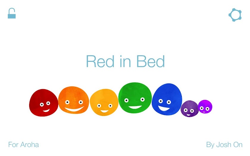 Red in Bed: kids book Screen 1