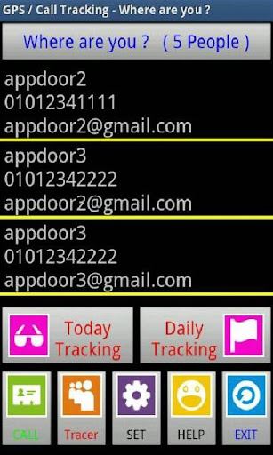 GPS Call Tracking Lite Version