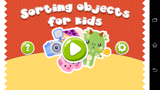 Sorting Objects For Kids