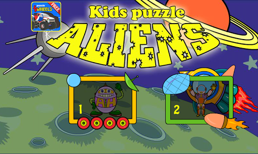 Kids Puzzle - Aliens