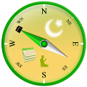 Qibla Compass & Prayer Times icon