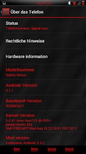 CM9/10/AOKP Theme LiAn Red Screenshots 7