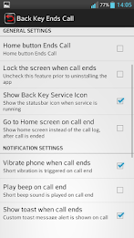 Back Key End Call poster 3