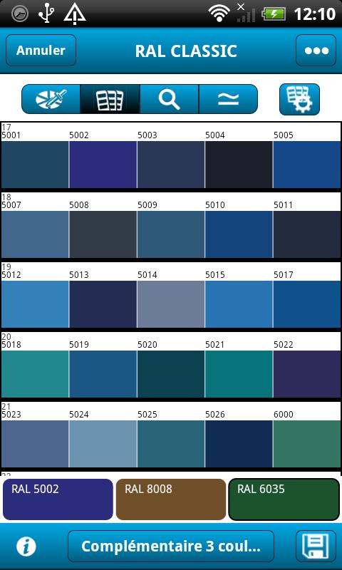 Android application Colorix.com screenshort