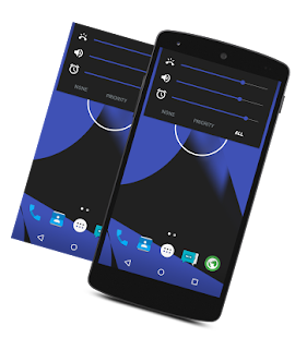 Free Download CM12/RR/LS Blue theme APK for Android