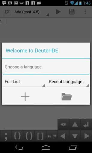 DeuterIDE - Compiler and IDE