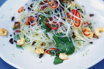Fresh noodle salad