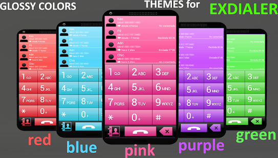 How to mod THEME FOR EXDIALER PINK GLASS patch 1.0 apk for android