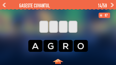 Gaseste Cuvantul: Anagrame poster 6