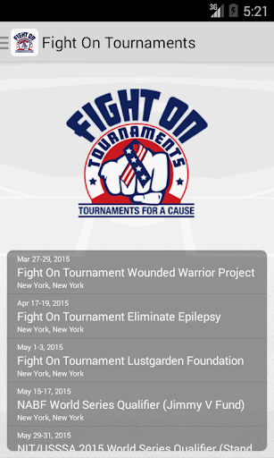 Fight On Tournaments