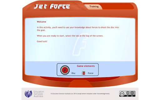 Jet force: training