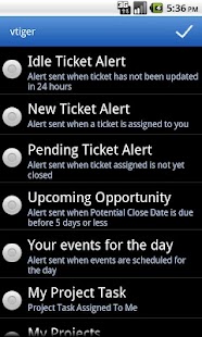 Vtiger CRM Mobile Screenshots 3