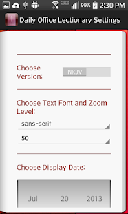 download Daily Office Lectionary free
