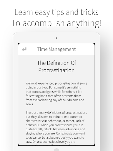 【免費書籍App】Time Management - Productivity-APP點子