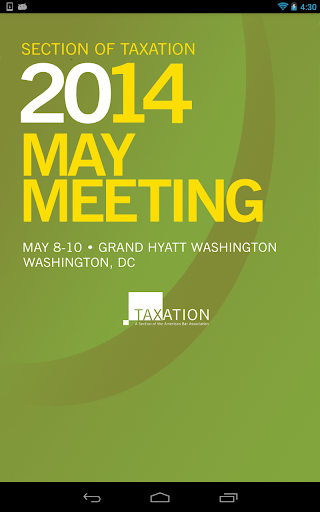 【免費商業App】ABA Tax 2014 May Meeting-APP點子