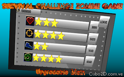 Survival Challenge Zombie Game poster 5
