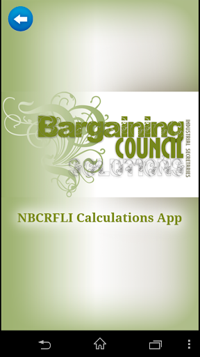 Bargaining Council Calculator