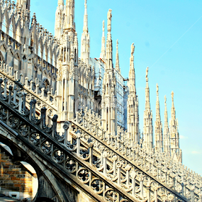 Gothic Arcs 2 @ Milano by Sajal Gupta - Buildings & Architecture Architectural Detail