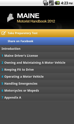 Maine Motorist Handbook Free