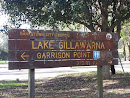 Lake Gillawarna Park Sign