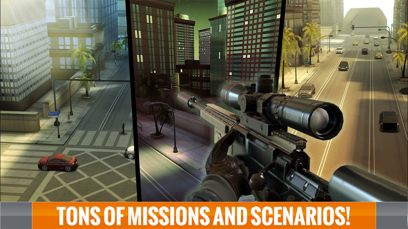  FIGHT the global war on crime and become the ULTIMATE SHOOTER Update Sniper Assassin Shoot To Kill Mod