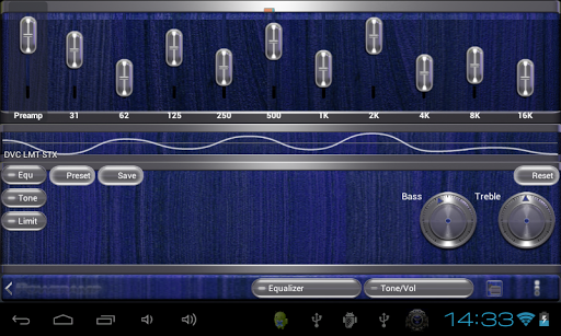 【免費音樂App】poweramp skin metal blue wood-APP點子