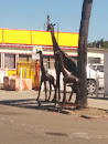 Giraffes Statue