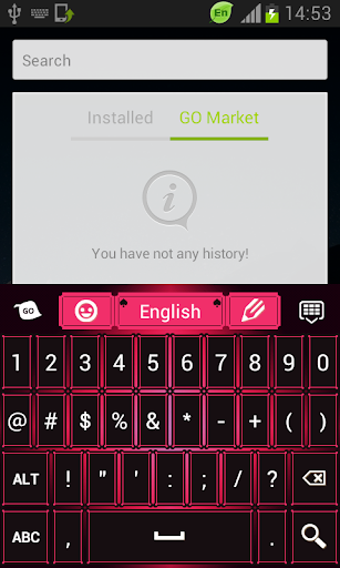 免費下載個人化APP|Pink Black Keyboard Theme app開箱文|APP開箱王