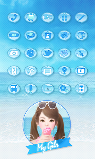 My Girl icon theme