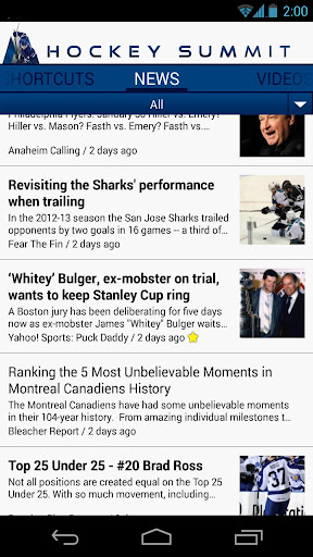 【免費運動App】Hockey Summit: NHL News-APP點子