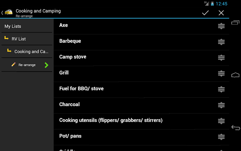 RV Trip Planner Screen 3