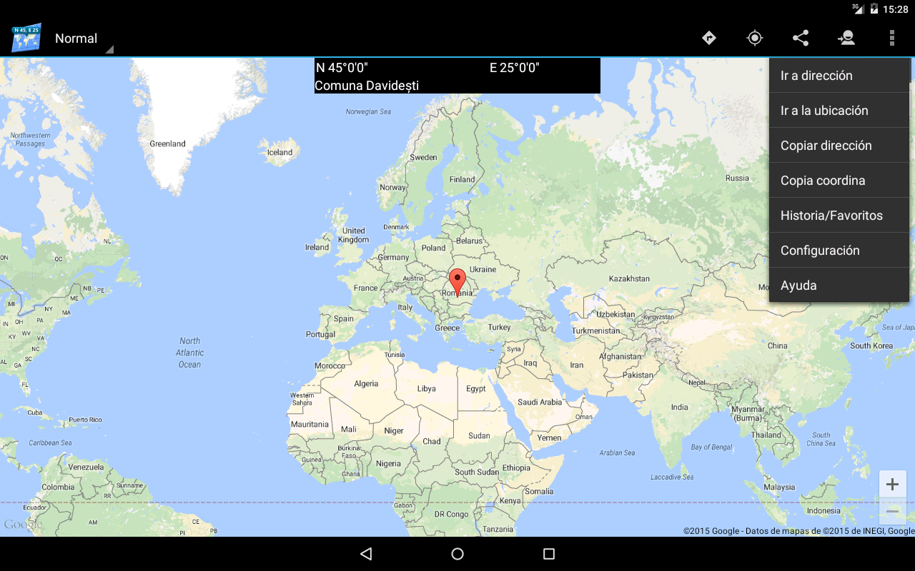 Mapa Coordenadas - Aplicaciones de Android en Google Play