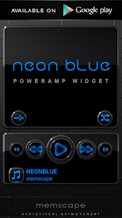 NEON BLUE Next Launcher Theme(圖8)-速報App