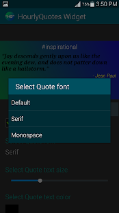 Lastest Hourly Quotes Widget APK