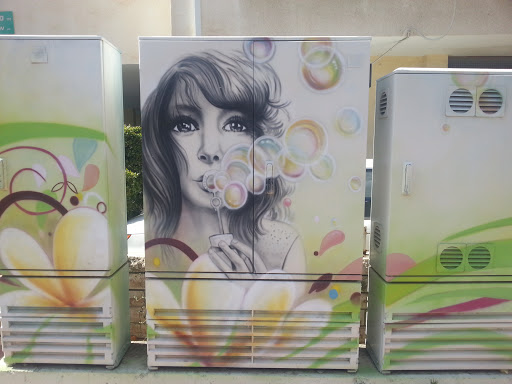Elec. Box Art - Bubbles