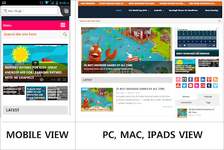 How to install Navsingh Theme for Wordpress patch 1.0 apk for pc