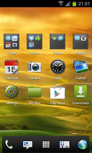 HTC Sense 4 HD GO Theme v3.0