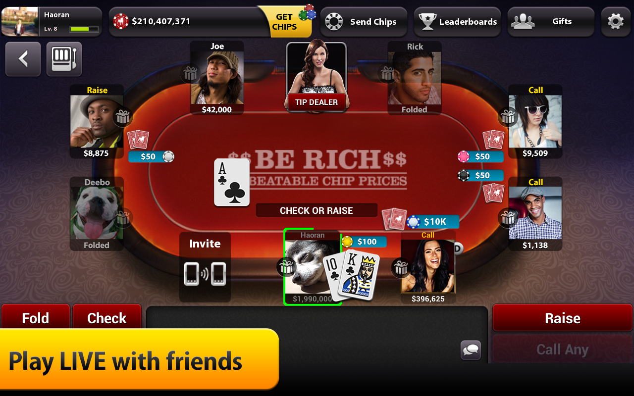 Zynga Poker - screenshot