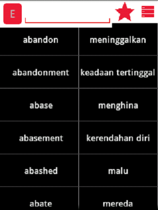 English Indonesian Dictionary