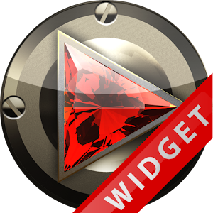 Poweramp Widget Iron Diamond logo