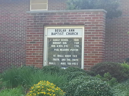 Beulah Ann Baptist Church