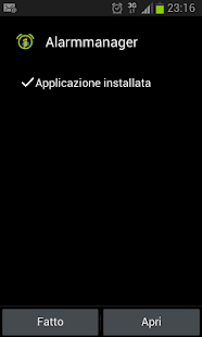 How to install AlarmManager lastet apk for bluestacks