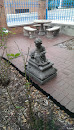 Bill De Mestri Rose Garden Statue