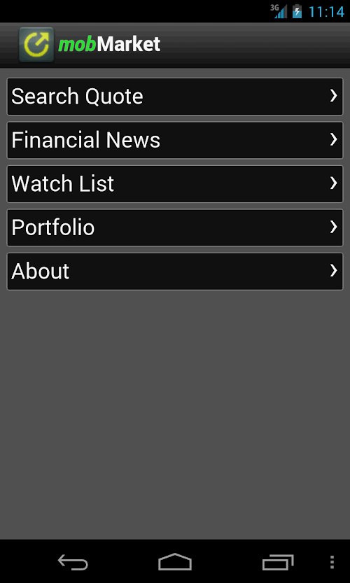 Android application mobMarket screenshort