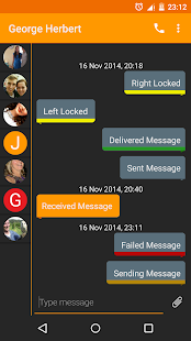 How to get EvolveSMS Folded Orange 1.01 mod apk for bluestacks