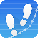 Pedometer mobile app icon