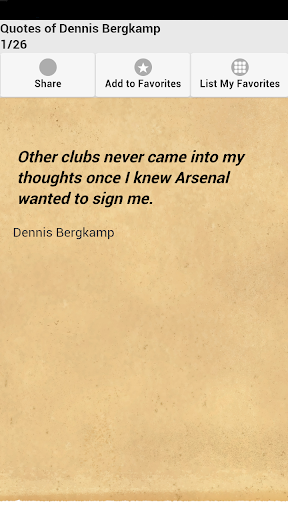 Quotes of Dennis Bergkamp