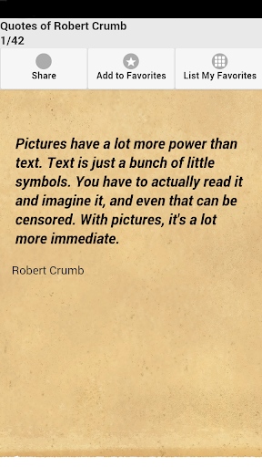 【免費娛樂App】Quotes of Robert Crumb-APP點子