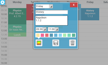 Available from timetabling app π elementary school to junior high school and senior high schools and universities! poster 7