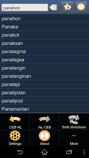 Cebuano Dutch dictionary